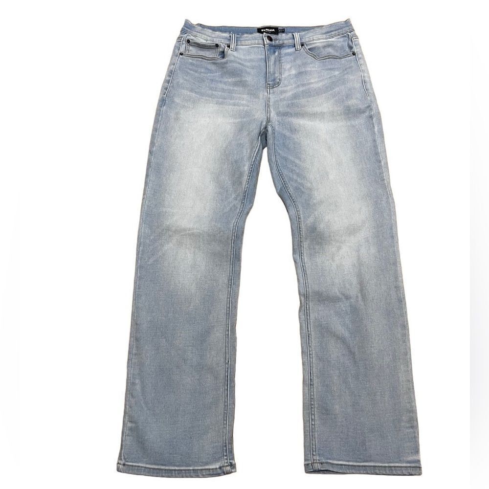 RSQ Men’s slim straight light denim jeans size 34/32